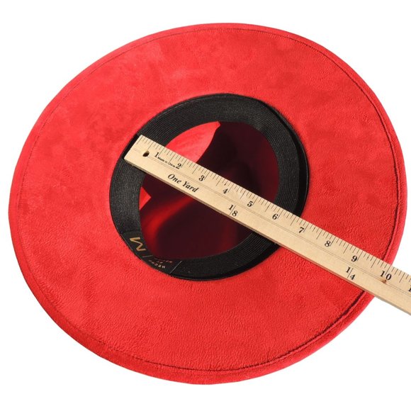 Handmade wide brim hat made in Mexico hand painted - Picture 14 of 16